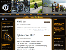 Tablet Screenshot of churchonwheels.se
